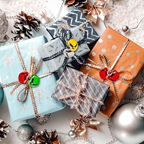118 Inch Jingle Bells 40 Pack for Christmas Decor