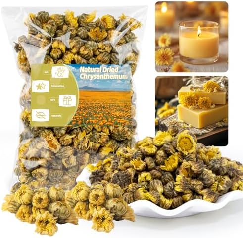 Sukh Dried Fetus Chrysanthemum Natural Dried Flowers for Candle Soap Bomb Making