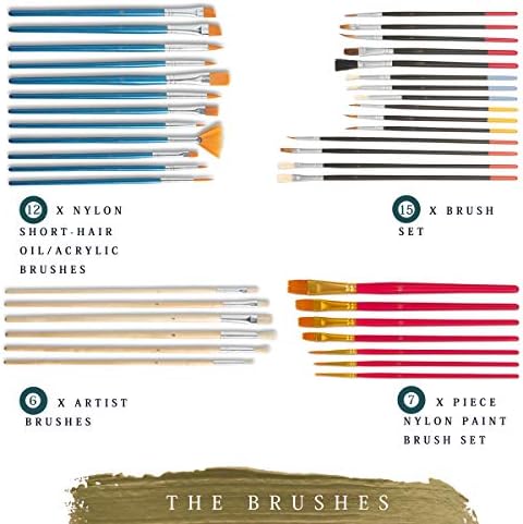 Modera Large Deluxe Artist Painting Set 139 Piece
