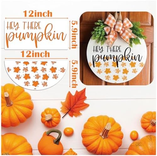 18 Fall Stencils for Painting on Wood Reusable