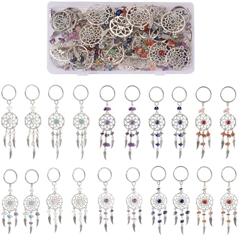 20Pcs Dream Catcher Charms Wall Decor