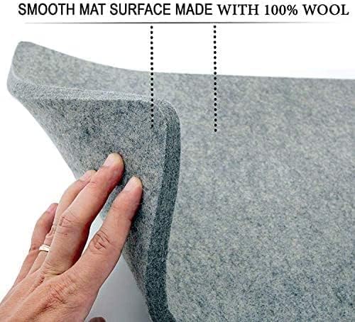 KALTEK Wool Pressing Mat 18x36 Inches Quilting Pad