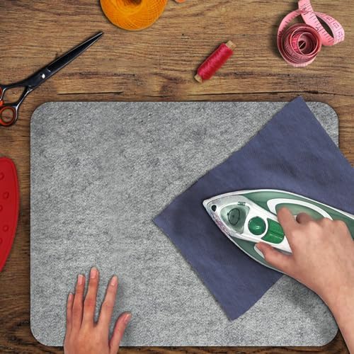 ZOMONETI Wool Pressing Mat 15x12 Inches