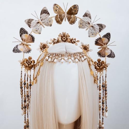 8Pcs Metal Floral Hoops 12 Inch Dream Catcher Decor