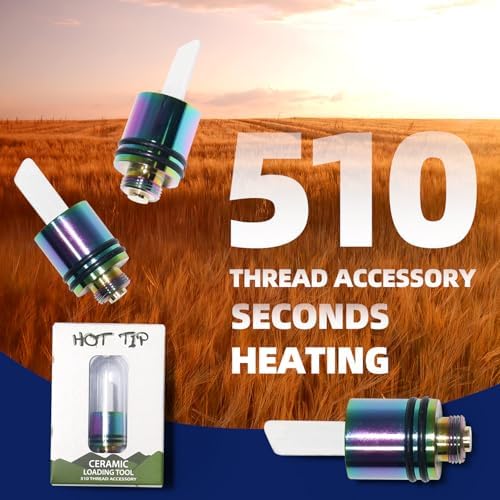 Ceramic Heating Knife Multi-Tool for Slicing Wax and Viscous Oil Rainbow