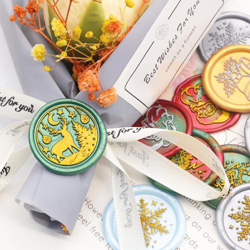 SWANGSA Christmas Wax Seal Stamp Gift Box Set