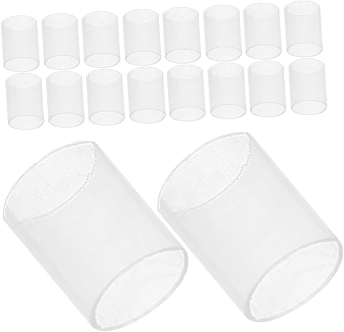 Cabilock Clear Pillow Stuffing Tube Inserts for Comfort and Support