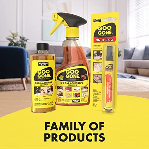 Goo Gone Adhesive Remover Wipes 2 Pack 48 Count