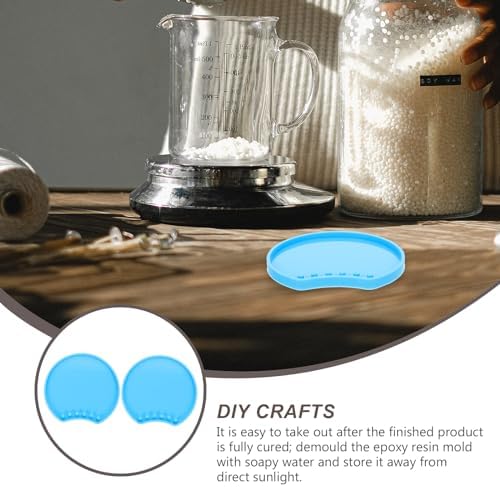 VICASKY 2pcs Mouse Ears Headband Silicone Molds DIY Crafting Supplies