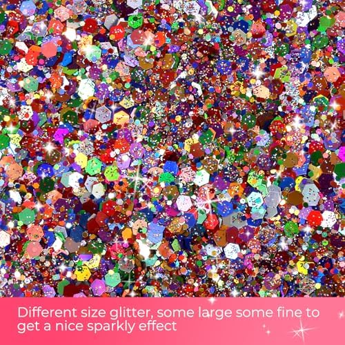 Rainbow Glitter Snow Globe Tumbler Kit