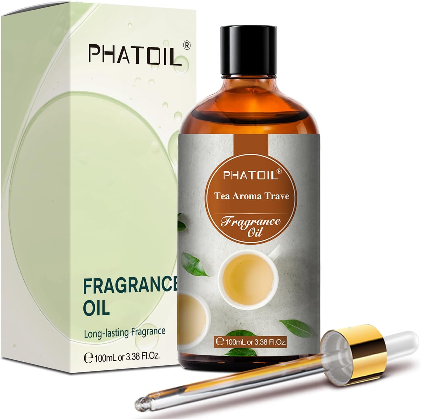 PHATOIL Tea Aroma Diffuser Oils 100ml for Aromatherapy