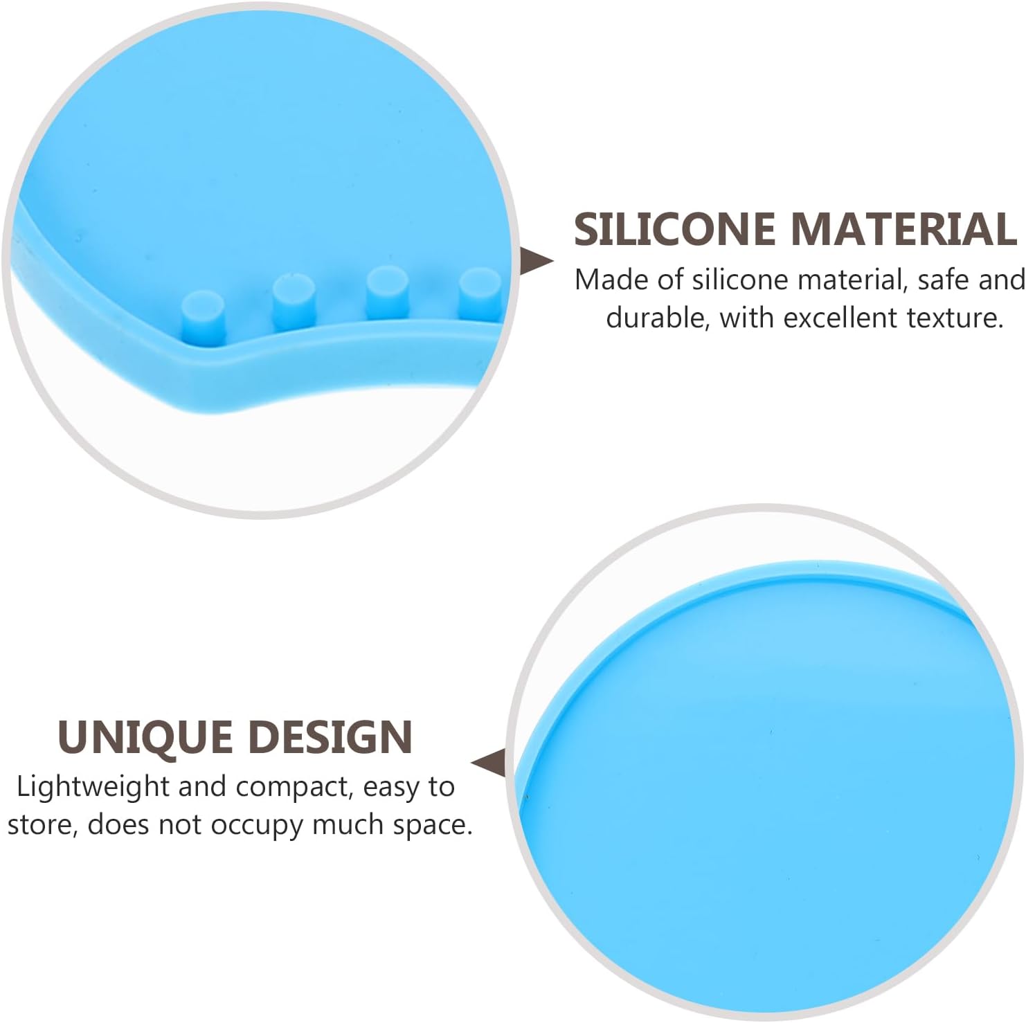 VICASKY 2pcs Mouse Ears Headband Silicone Molds DIY Crafting Supplies