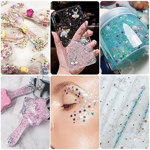 Sourcingbay Star Shape Glitter Confetti - 035oz Multicolor