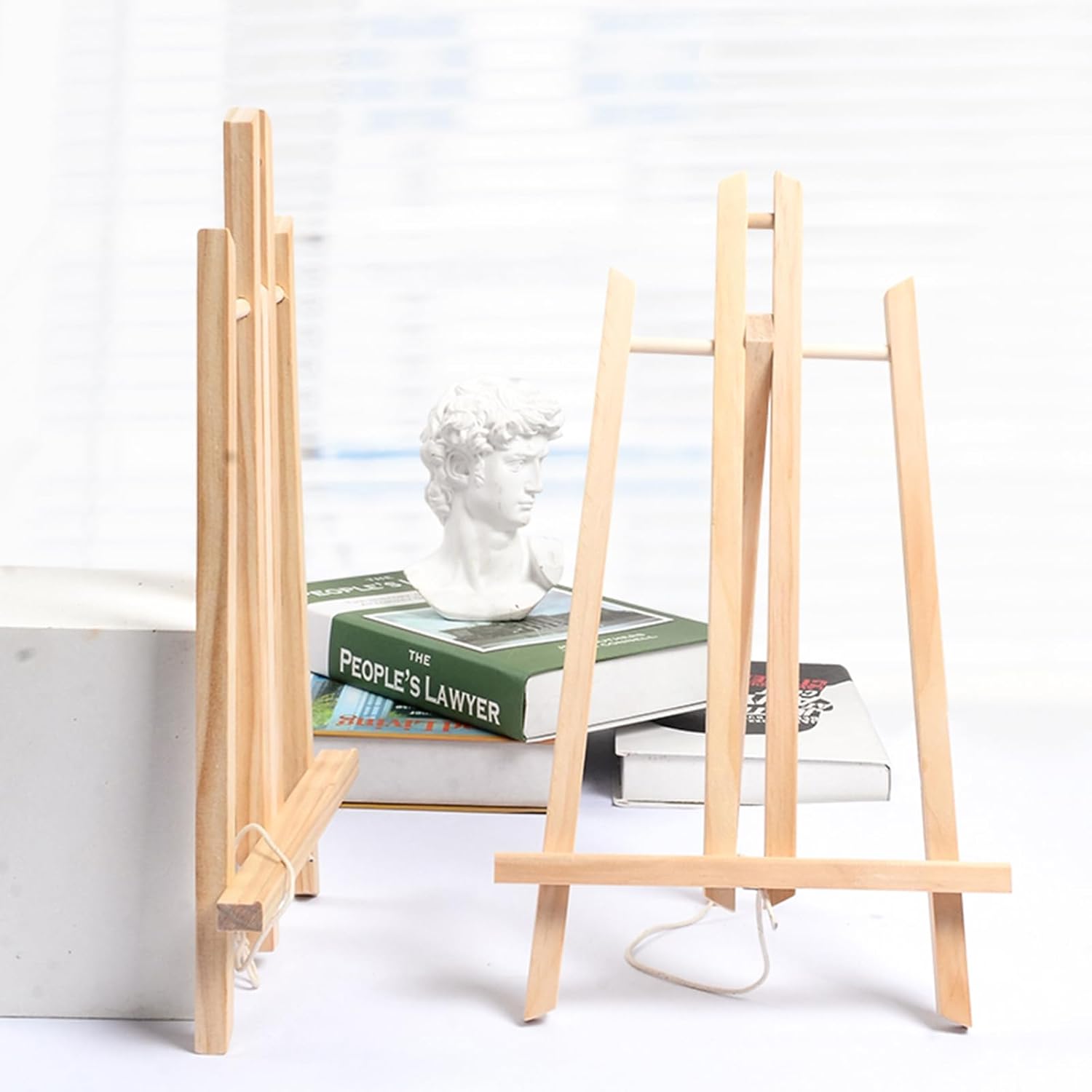 Tosnail 3 Pack Wooden Art Easel Stand 16 Inches