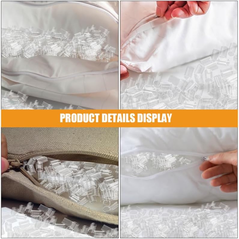 Cabilock Clear PE Tube Pillow Stuffing for Neck Support