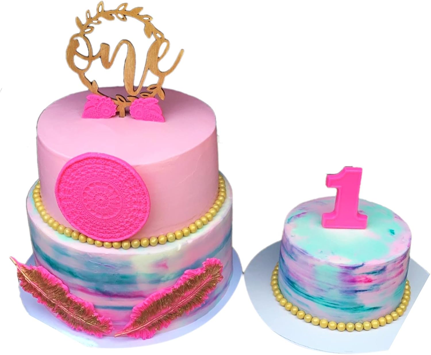 Dream Catcher Fondant Mold - Butterfly Dragonfly Heart Silicone