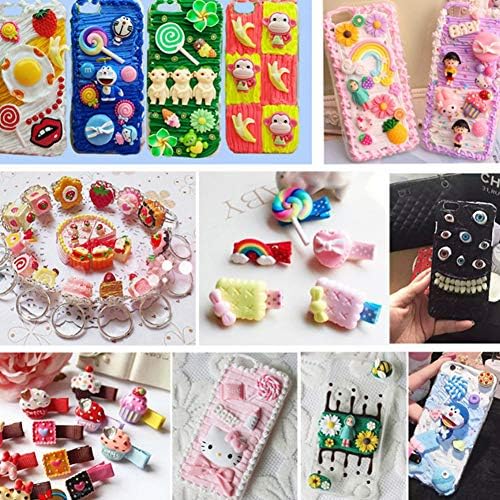 Ginyrerd 40-Piece Cartoon Mini Resin Sunglasses for DIY Crafts