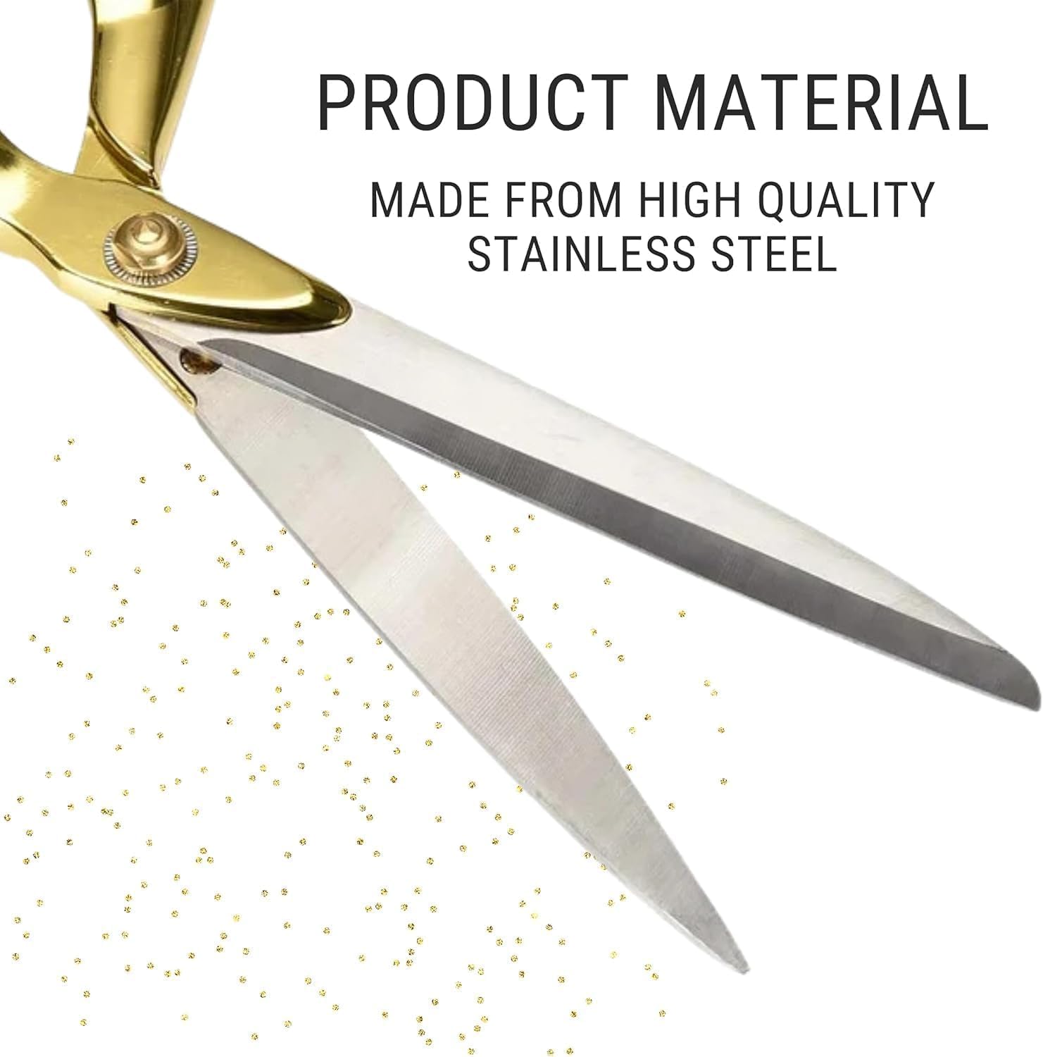 Gold Ribbon Cutting Kit with 11 Inch Scissors