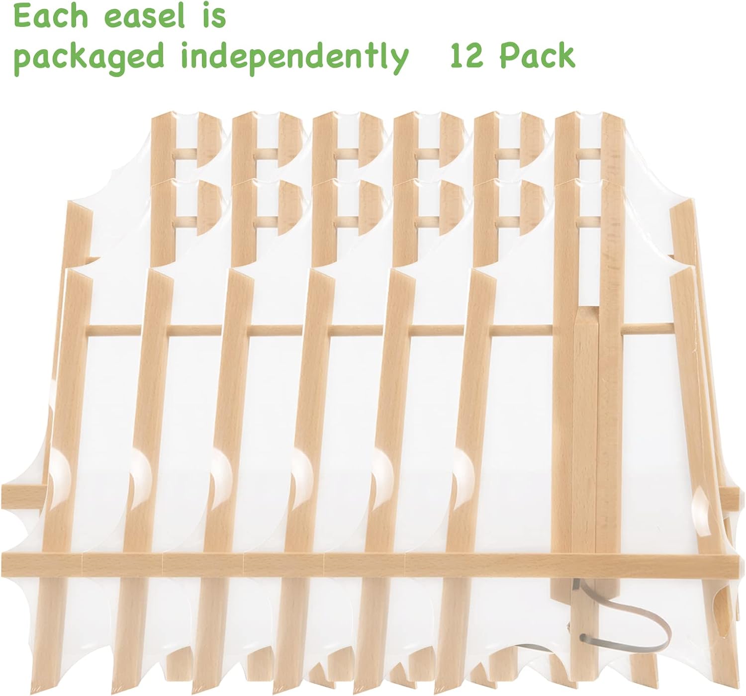 12 Pack Tabletop Easel for Art and Display