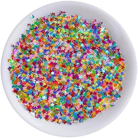 Sourcingbay Star Shape Glitter Confetti - 035oz Multicolor