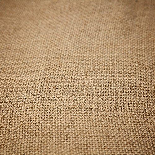 18 Inch x 10 Yd No-Fray Burlap Roll for Table Runners