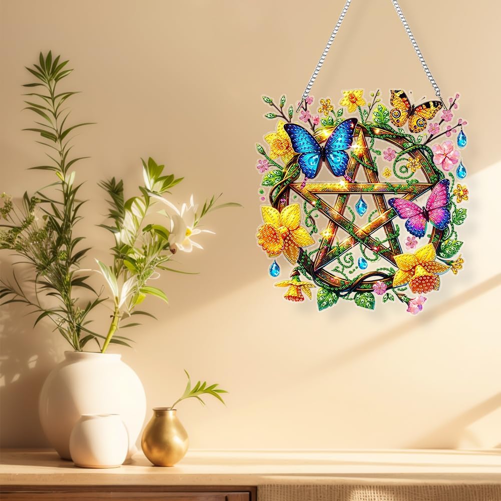 5D Diamond Art Pendant Kit for Home Decor