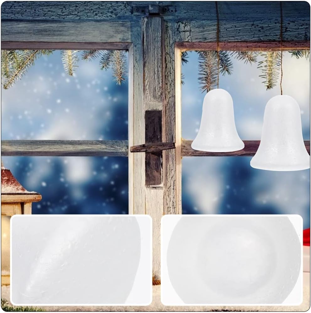 SEWACC 15pcs Foam Bells DIY Craft Decorations