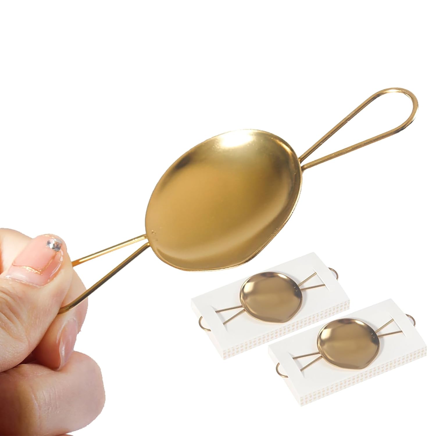 Double Handle Wax Melting Spoon for Hands Free Wax Sealing