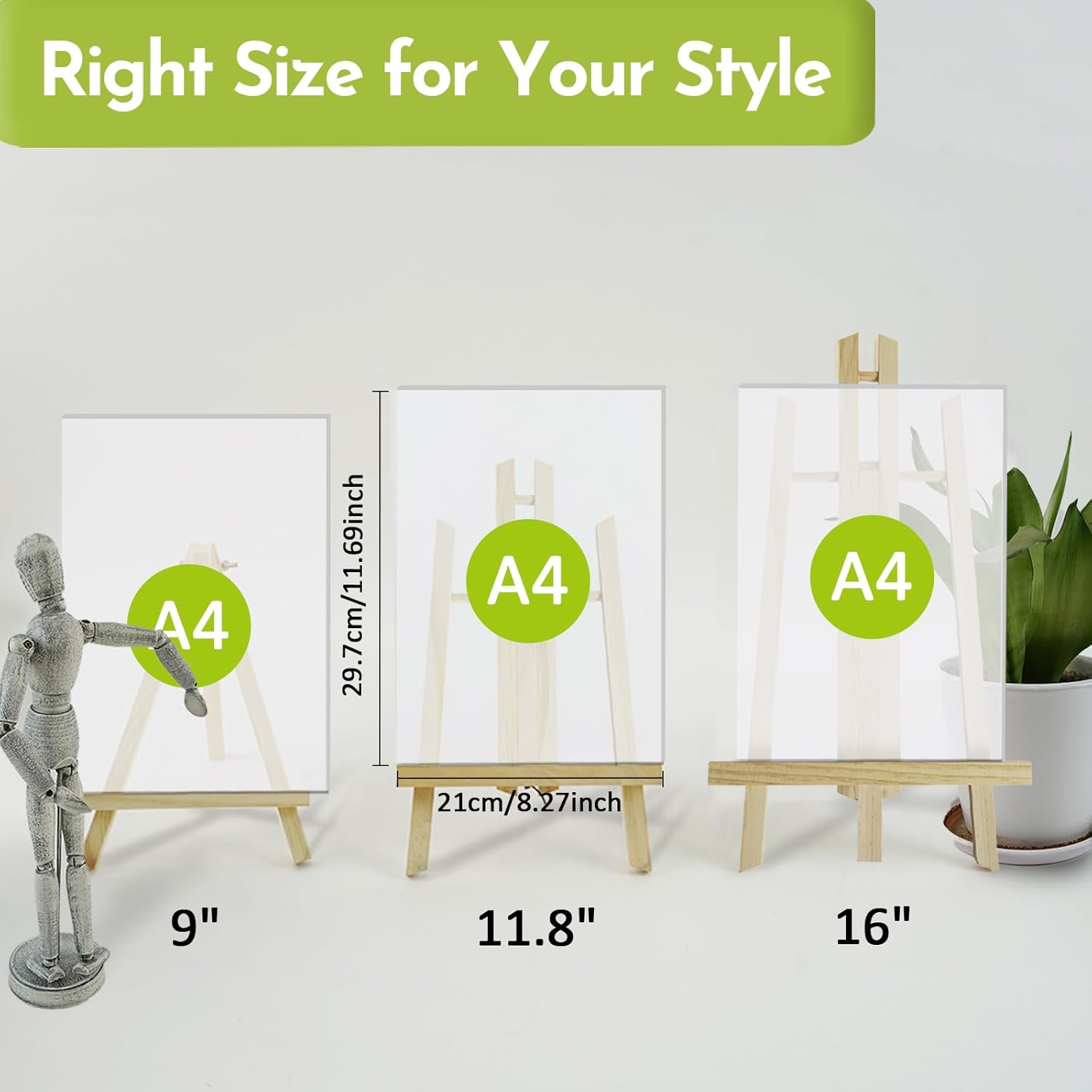 12 Pack Tabletop Easel for Art and Display