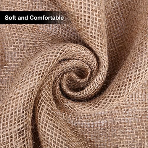 Butarfe Natural Burlap Fabric 10 Yard 40 Inches Wide