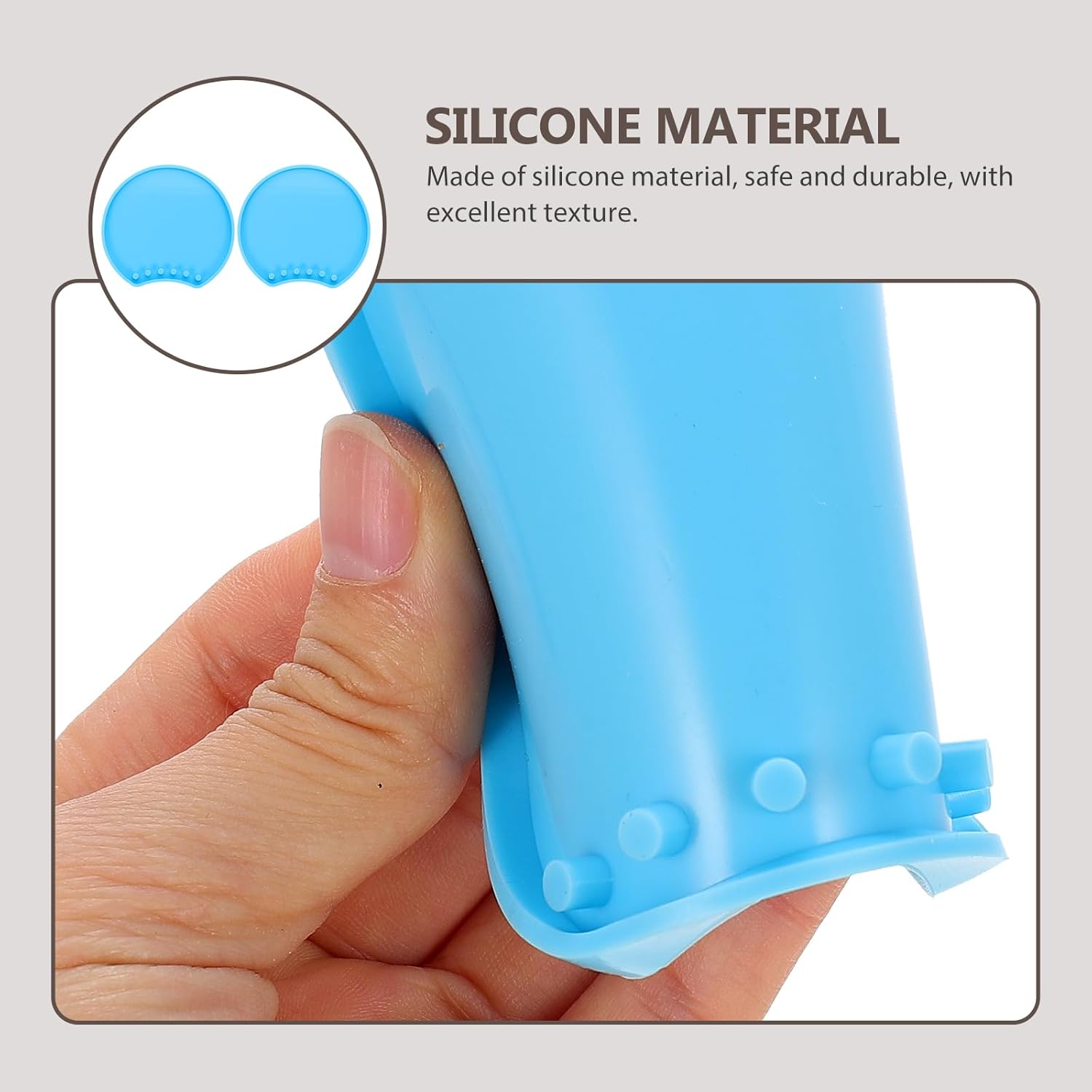 VICASKY 2pcs Mouse Ears Headband Silicone Molds DIY Crafting Supplies
