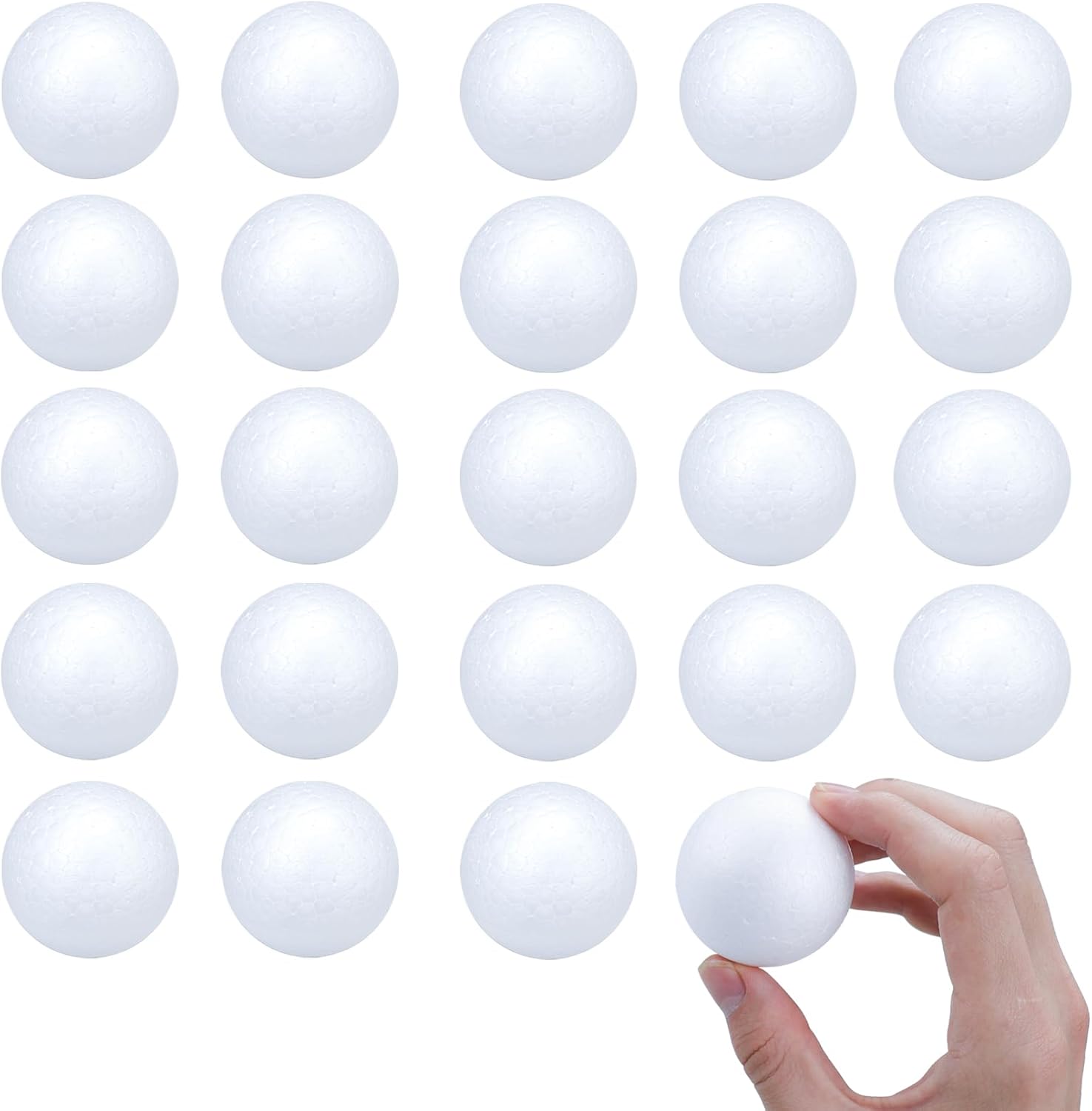 24 Pcs Foam Balls for Crafts and Decorations