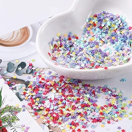 Sourcingbay Star Shape Glitter Confetti - 035oz Multicolor
