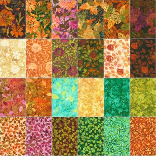 Robert Kaufman Potpourri Roll Up Fabric 40 Strips 25 Inch