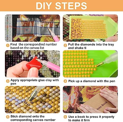 SENQAO Diamond Painting Kit for Adults 12x16 Inch Sunflower Art