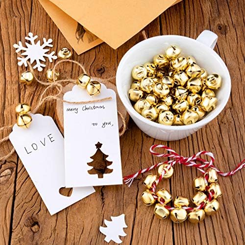 300 Piece Jingle Bells for Christmas Decoration