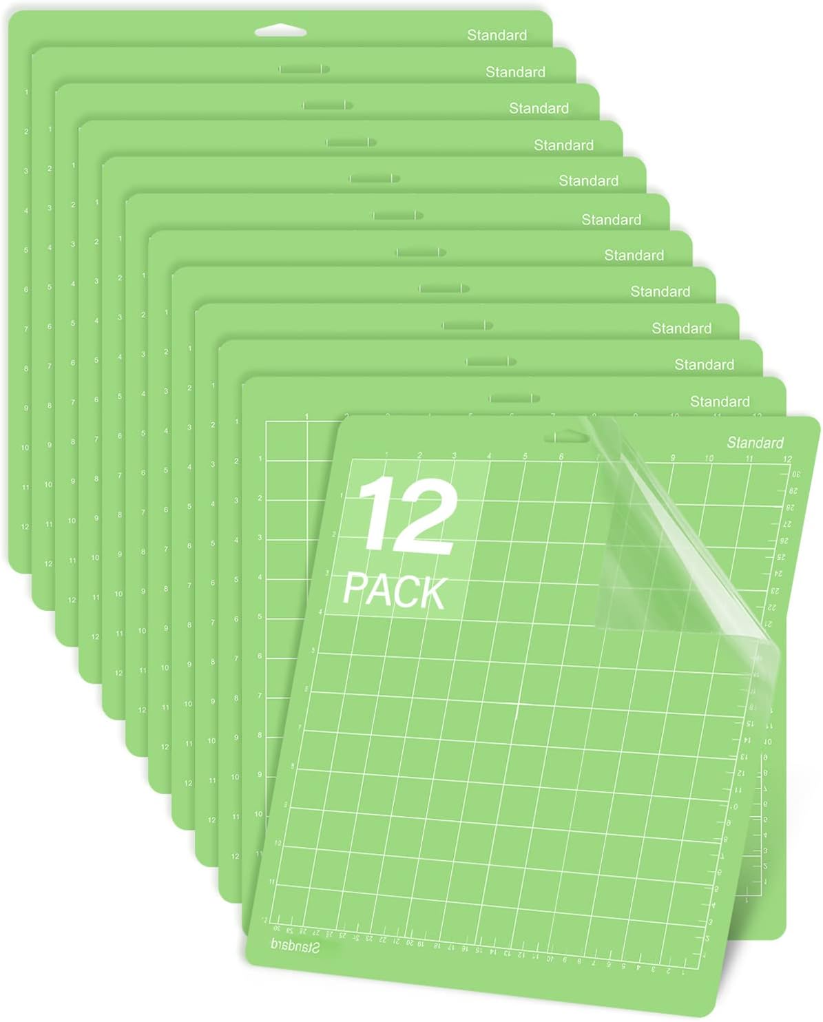Gwybkq 12x12 Green Cutting Mat 12 Pack Replacement