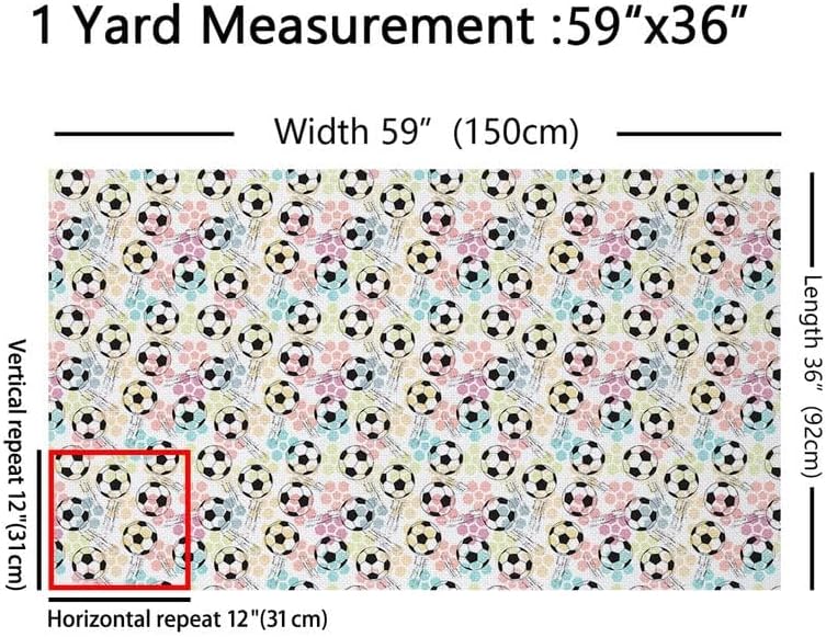 Football Upholstery Fabric by Yard Pink Beige