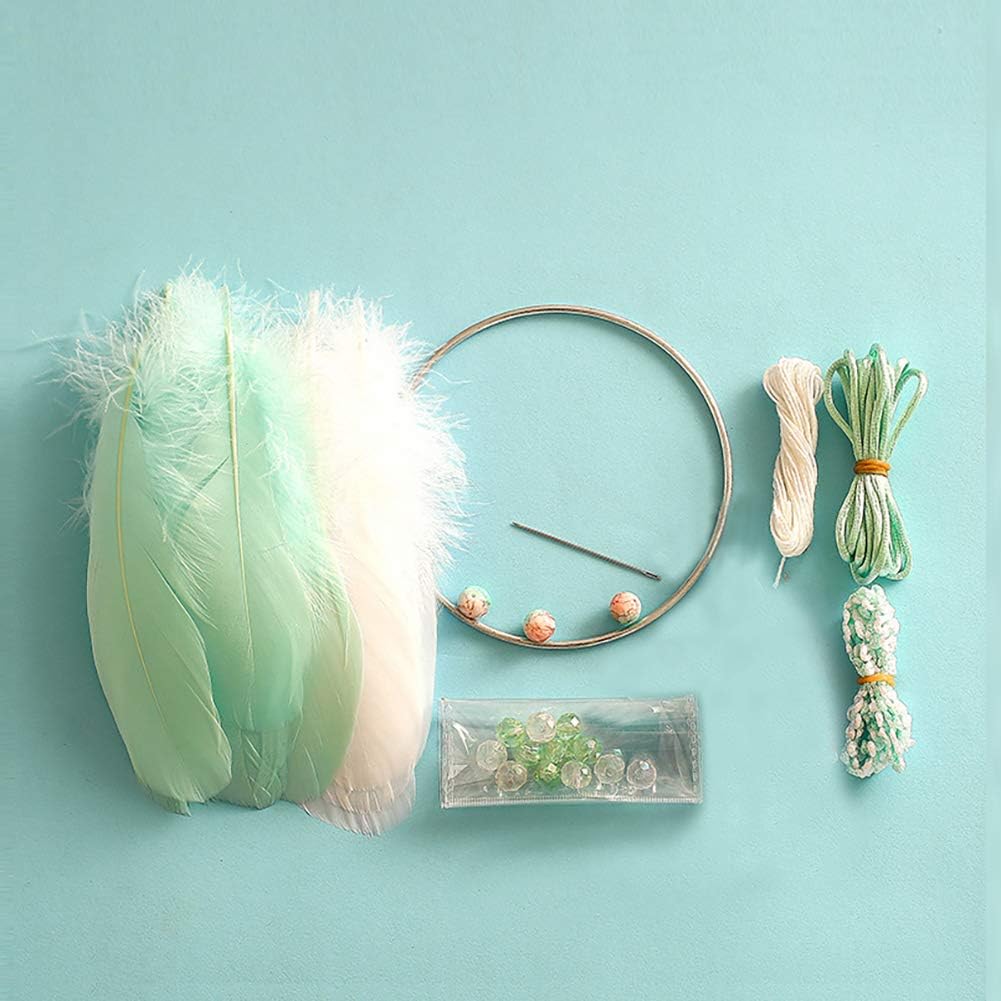 FANDOL Macrame Dream Catcher Making Kit Green