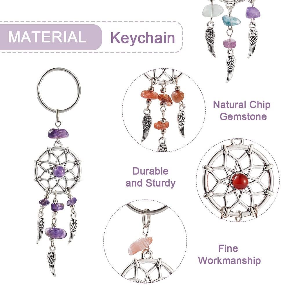 20Pcs Dream Catcher Charms Wall Decor