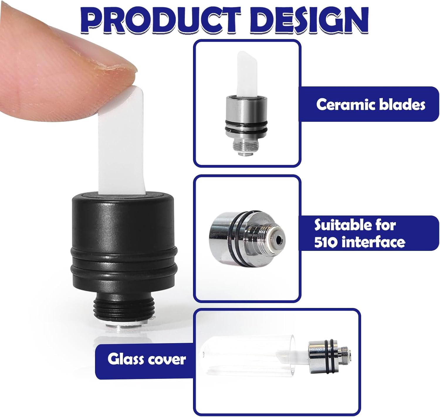 Ceramic Heating Hot Knife Tool with Multi-Function Blade