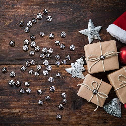 Zhanmai 200 Piece Jingle Bells for Christmas Crafts