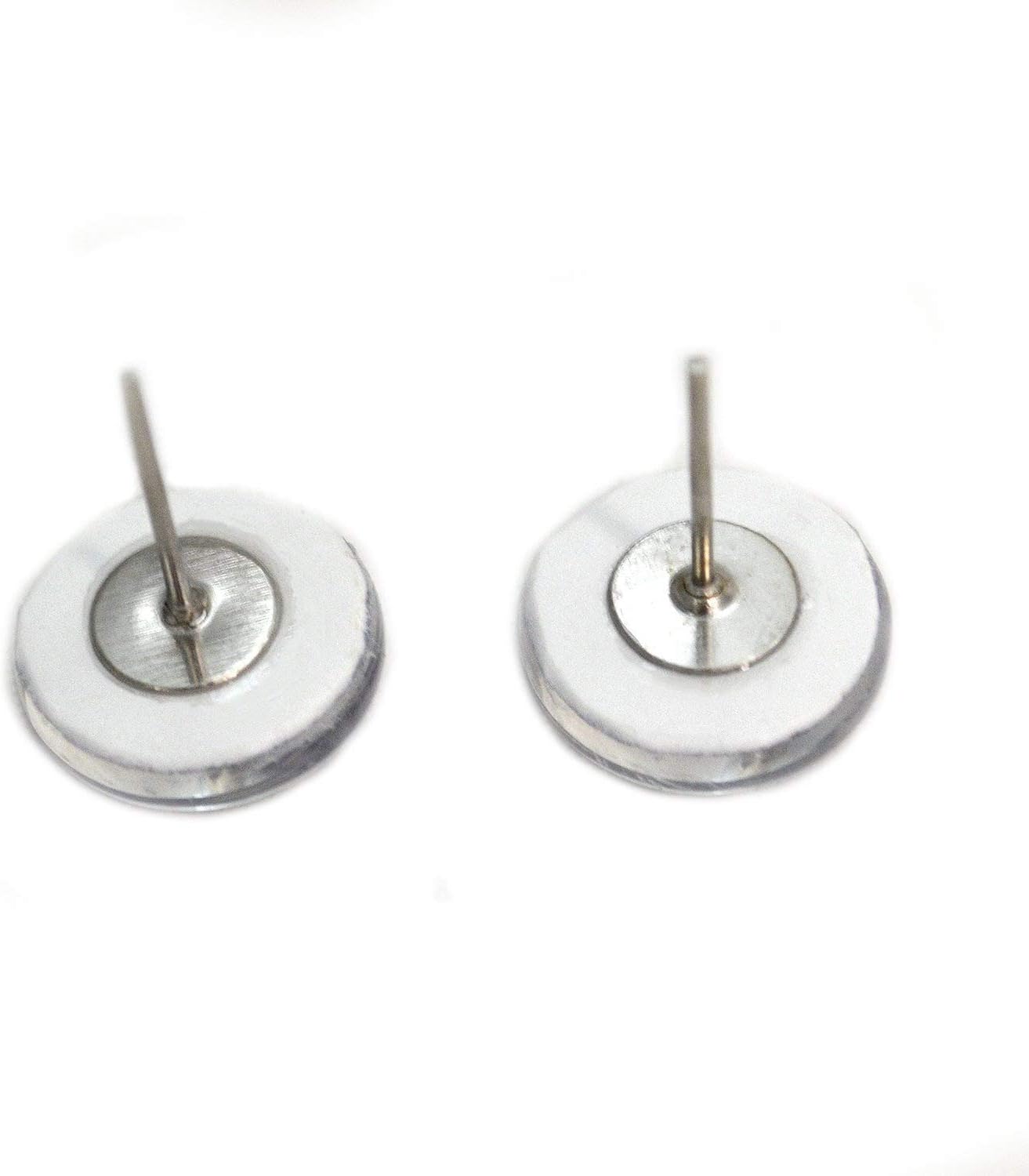 Brown Horse Glass Eyes On Wire Pin Posts for Doll Making