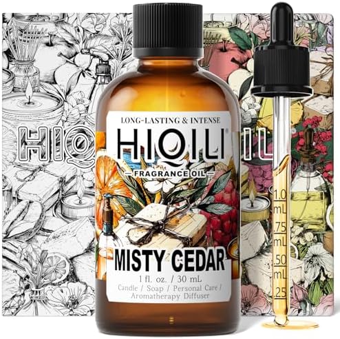 HIQILI Misty Cedar Fragrance Oil 1 Fl Oz