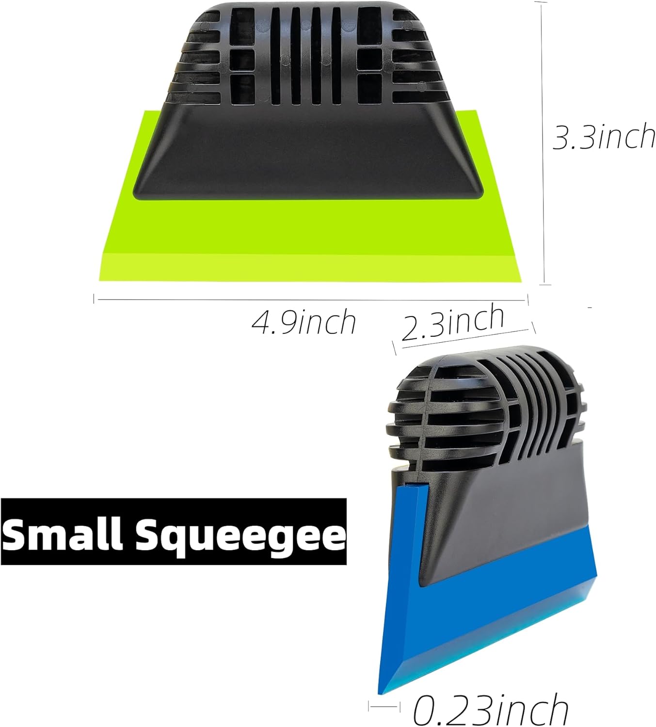 Umaki 49x33in Rubber Blade Squeegee 2Pack