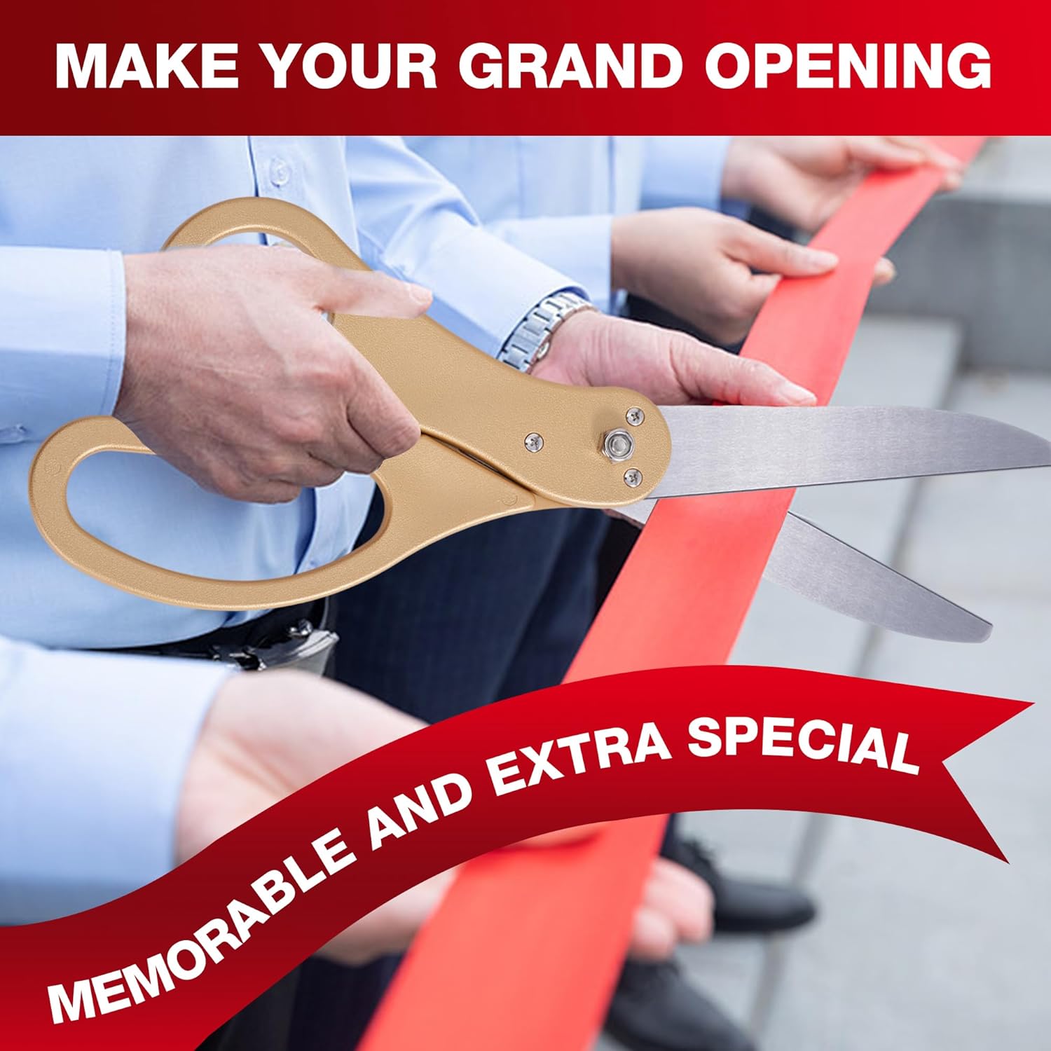 COMSIS Ribbon Cutting Ceremony Kit for Grand Opening