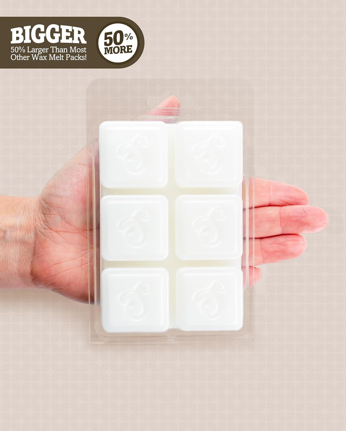 Shorties Candle Company Pure Sandalwood Wax Melts - 3 Oz Bar