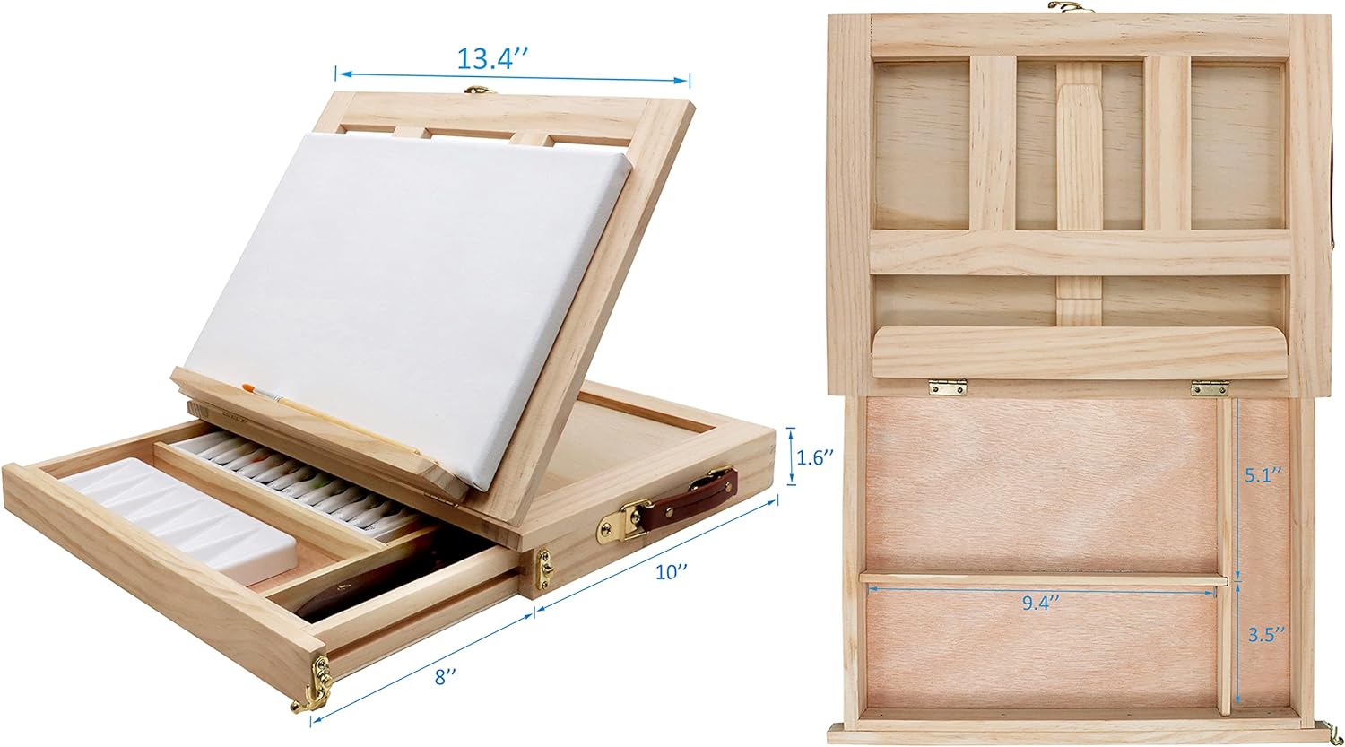 LUCYCAZ Art Easel Set for Kids and Artists