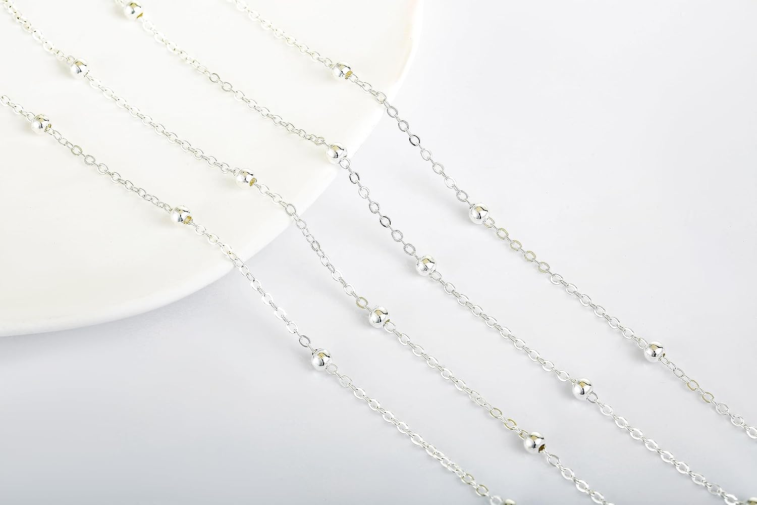 KAOYOO 20 Yard Stainless Steel Ball Chain for DIY Crafts