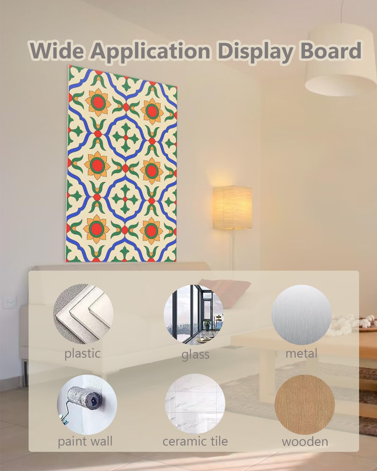6 pcs Sunflower Felt Board with Adhesive Backing